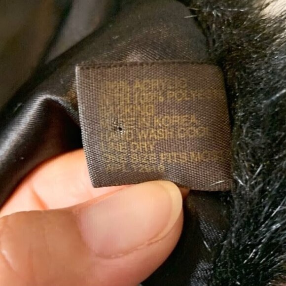 Faux Fur Winter Warm Black Collar Scarf - Picture 6 of 6